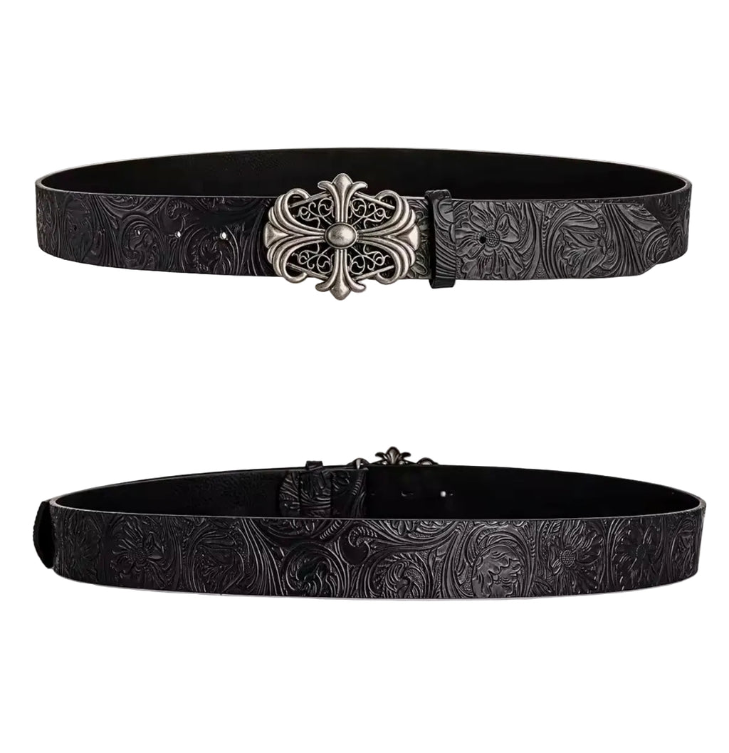 Cross & Silver Belt