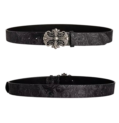 Cross & Silver Belt